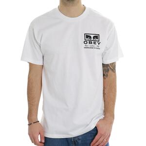 T-SHIRT PERMISSION OBEY BIANCO